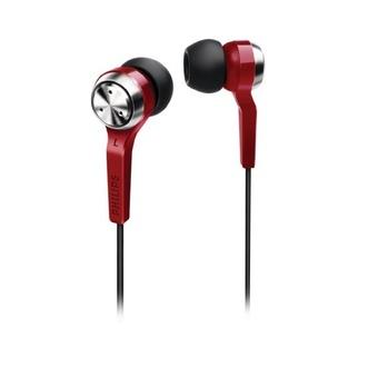 Philips Earphone SHE 8500 RD - Merah  