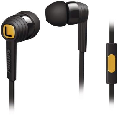 Philips Earphone with Microphone CitiScape SHE 7055 - Hitam