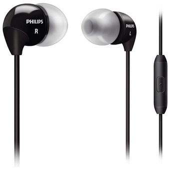 Philips Earphone with Microphone SHE 3515 - Hitam  