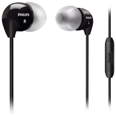 Philips Earphone with Microphone SHE 3515 - Hitam