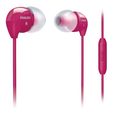 Philips Earphone with Microphone SHE 3515 - Pink