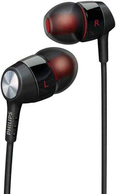 Philips Earphone with Microphone SHE 8005 - Hitam