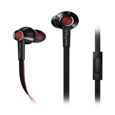 Philips Fidelio S1 Hitam Earphone