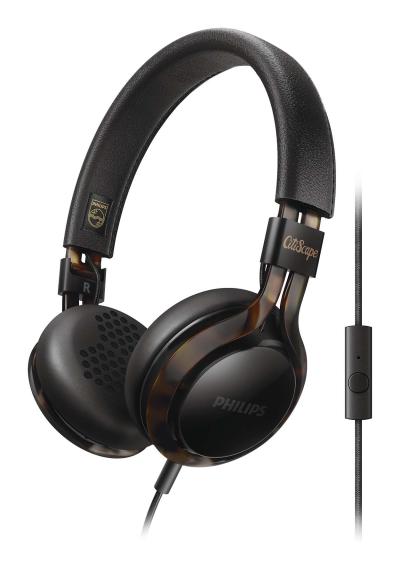 Philips Headphone Over Ear with Microphone CitiScape SHL 5705 - Hitam