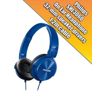 Philips SHL 3060 Biru (Garansi 2 Tahun)