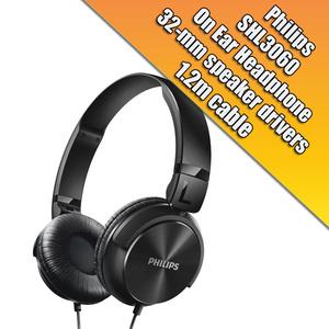 Philips SHL 3060 Hitam (Garansi 2 Tahun)