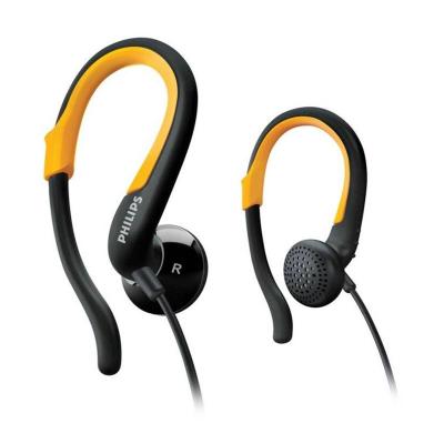 Philips SHS 4800 Sport Hitam Earphone