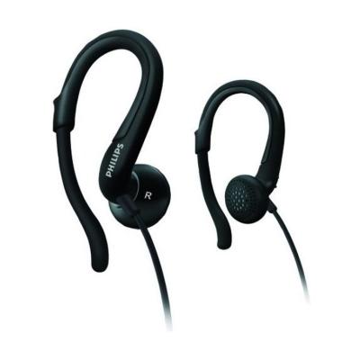 Philips SHS 4841/28 Sport Hitam Earphone