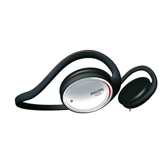 Philips SHS390 Neckband Headphone - Hitam  