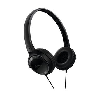 Pioneer SE-MJ502-K SE-MJ502 Fully Enclosed Dynamic Headphones SEMJ502 Black  