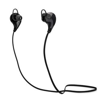 QY7 Wireless Bluetooth Stereo Headsets for iPhone Samsung (Black) (Intl)  