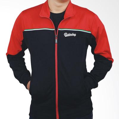 Raindoz Jacket RYI076 Red Stripe Black