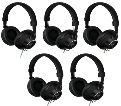 Razer Headphone Adaro Stereo - Black 5 Unit