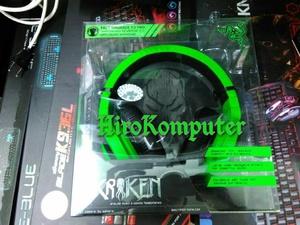 Razer Kraken Green Gaming Headphone Music