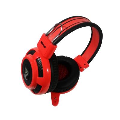 Rexus F15 Headphone Gaming Multimedia With Mic - Merah