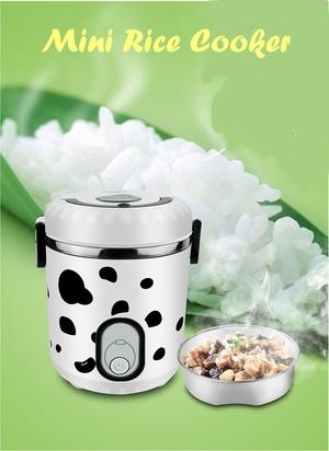 Rice Cooker Mini Elektrik Karakter Motif Sapi Lucu Unik