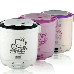 Rice Cooker Mini Hello Kitty Hk Slow Warmer Hk 2 Susun Kity Nasi Bubur