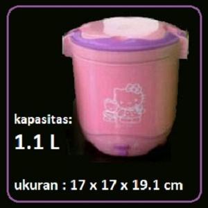 Rice Cooker Mini motif Hello Kitty 1 L