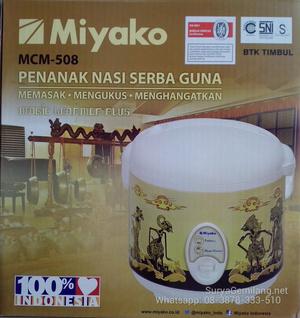 Rice Cooker Miyako Wayang 1,8liter Terbaru Asli, Baru, Garansi Resmi