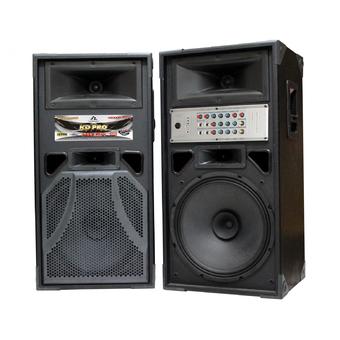 Roadmaster Speaker Aktif Single 15" + Mixer + USB Port KD-PRO 15 MIX USB - Hitam  