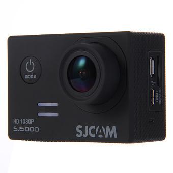 SJCAM SJ5000 Sports Camera Novatek 96655 14MP 1080P 2.0 Inch 170 Degrees Lens Waterproof Diving HD Camcorder Car DVR Black (Intl)  