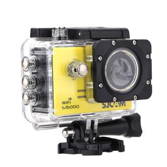 SJCAM SJ5000 Wifi Action Sport Waterproof Camera Novatek 96655 1080P 30FPS 170 Degree Wide Lens Action Camcorder DVR FPV Yellow  