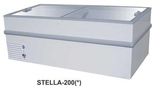 SLIDING FLATT GLASS FREEZER (STELLA-200)