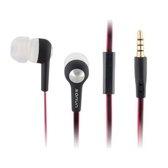 SONUN SN-A01 Stereo In-Ear Music Headphone with Microphone White  