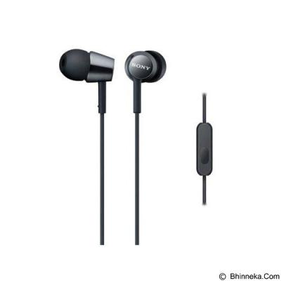 SONY EX Monitor In Ear Headphones [MDR-EX150AP/B] - Black