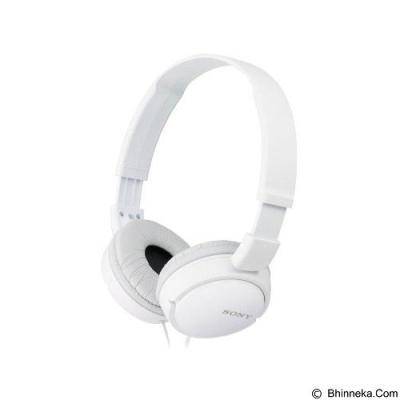 SONY Headphones [MDR-ZX110AP] - White