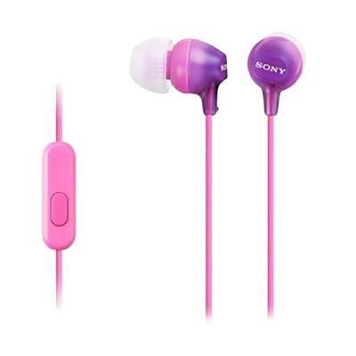 SONY MDR-EX15AP Original Violet Headset