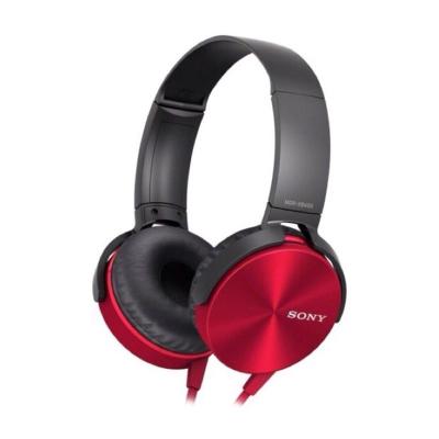 SONY XB450AP Extra Bass Red Headphone