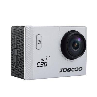 SOOCOO C30 Wifi Ultra HD 170/120/90 Angle Waterproof Outdoor Sports Action Camera - Silver