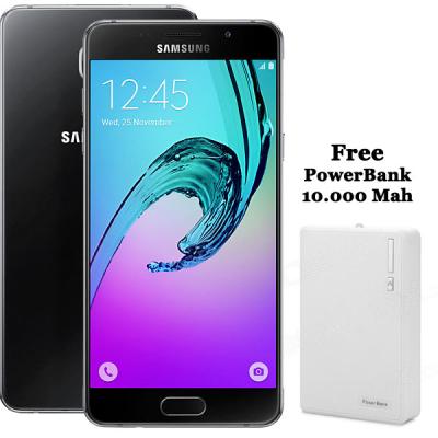 Samsung Galaxy A5 2016 New Series Smartphone - Black + Free Powerbank [10.000 mAh]