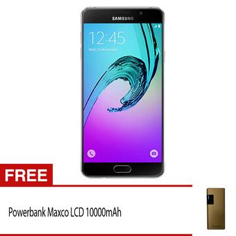 Samsung Galaxy A7 2016 - 16 GB - Hitam + Gratis Powerbank Maxco 10.000mAh  