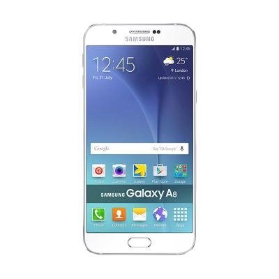 Samsung Galaxy A8 SM-A800 White Smartphone