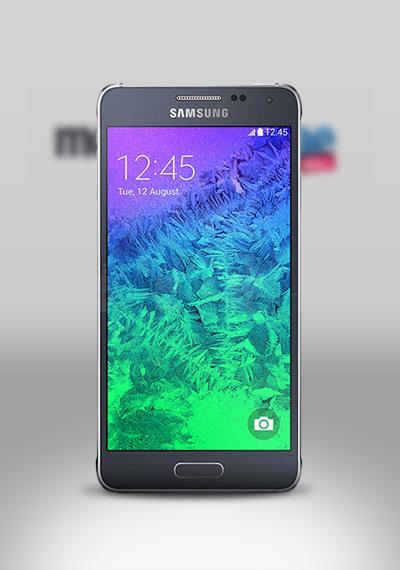 Samsung Galaxy Alpha SM-G850F - Black