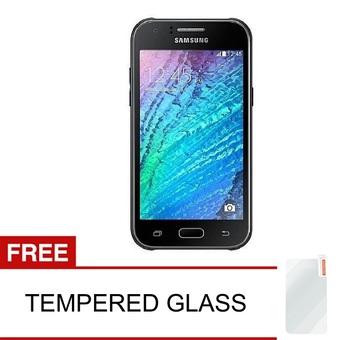 Samsung Galaxy J1 Ace SM-J110G Dual Sim - 4GB - Hitam + Gratis Tempered Glass  