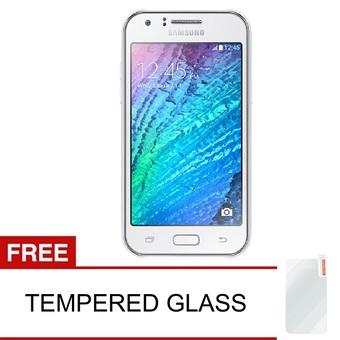 Samsung Galaxy J1 Ace SM-J110G Dual Sim - 4GB - Putih + Gratis Tempered Glass  