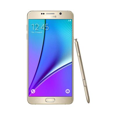 Samsung Galaxy Note 5 Gold Platinum Smartphone