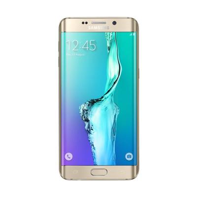 Samsung Galaxy S6 Edge Plus Duos Gold Platinum Smartphone [64 GB/Garansi Resmi]