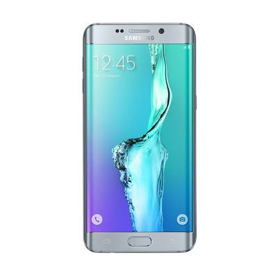 Samsung Galaxy S6 Edge Plus Duos Silver Titanium Smartphone [64 GB/Garansi Resmi]