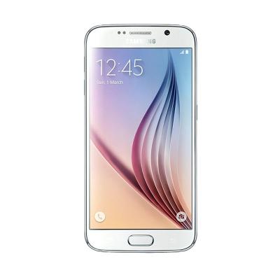 Samsung Galaxy S6 White Pearl Smartphone [64 GB/Garansi Resmi]