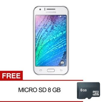 Samsung J5 J500 - 8GB - Putih + Gratis Memory Card 8GB  