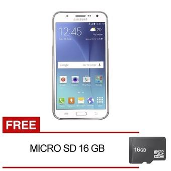 Samsung J7 J700 - 16GB - Putih + Gratis Memory Card 16GB  