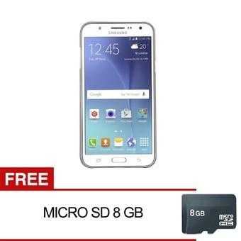 Samsung J7 J700 - 16GB - Putih + Gratis Memory Card 8GB  