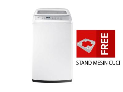 Samsung Mesin Cuci Top Loading WA80H4000SW - Free Standing Mesin Cuci - Khusus Jabodetabek