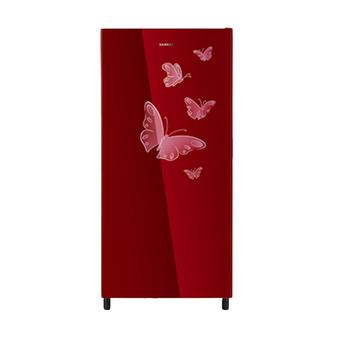 Sanken - Lemari Es 1 Pintu 170 L - SK-G170-MR - Merah  