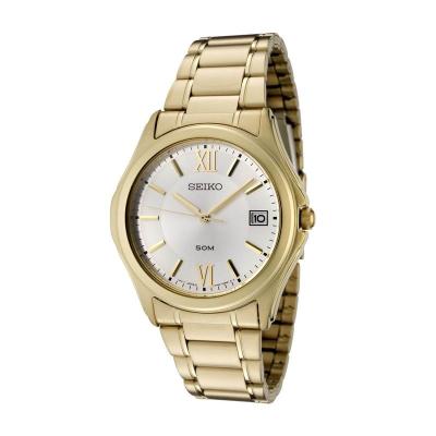 Seiko Quartz SGEF24P1 Gold Jam Tangan Pria