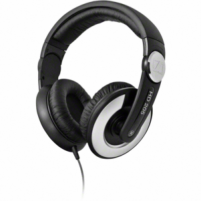 Sennheiser DJ Headphone HD205 II - Hitam